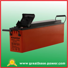 High Quality 80ah 12V Front Terminal Battery for Telecom Application